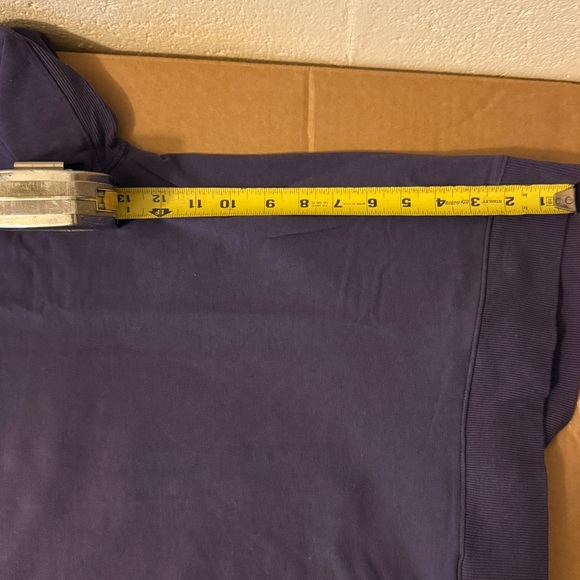 All in Motion Women's French Terry Crewneck Sweatshirt Size M Purple - Picture 12 of 12